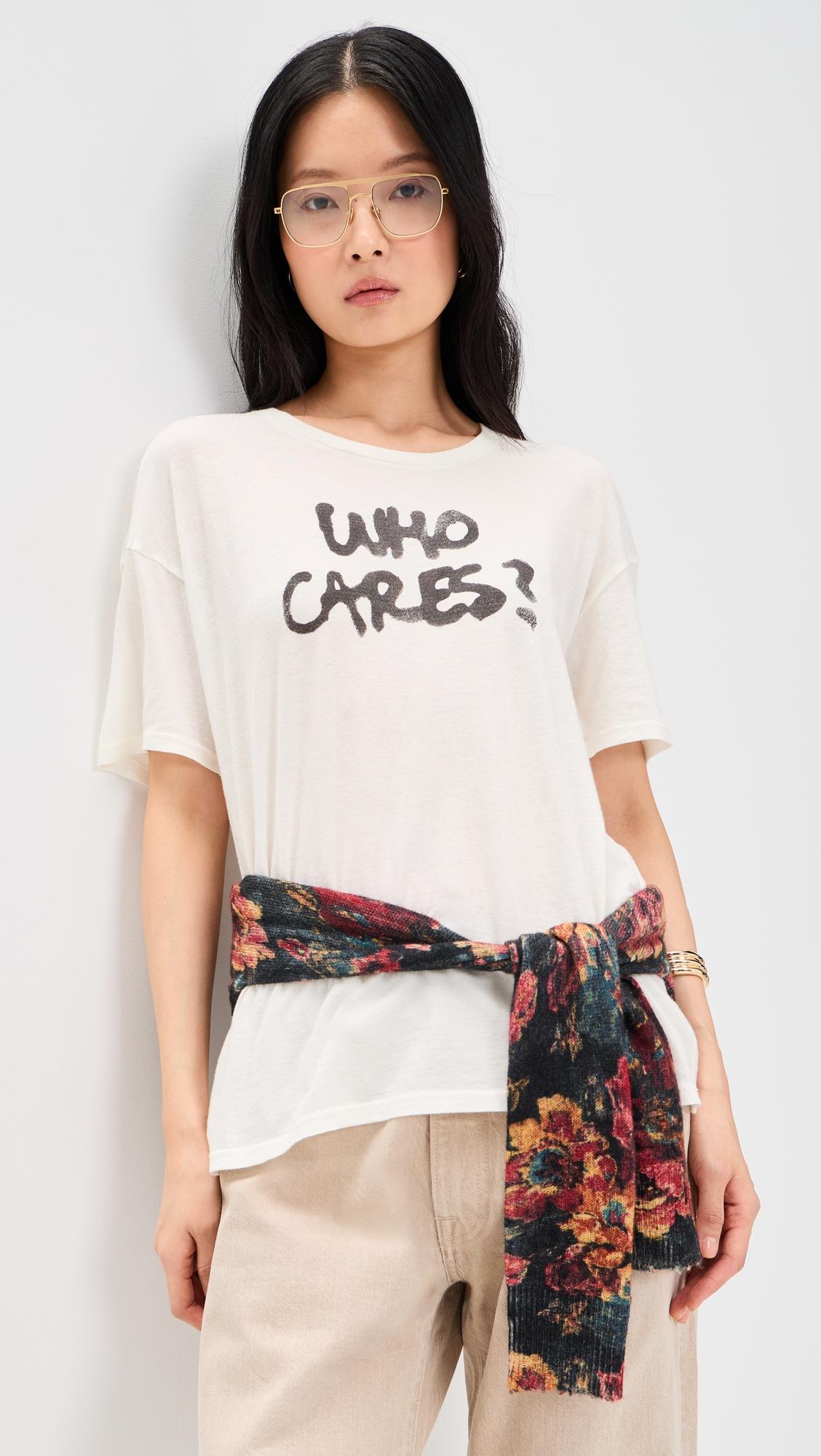 Who Cares Relaxed Tee by R13