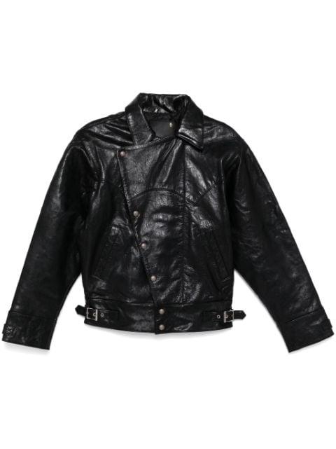 asymmerical stud jacket by R13
