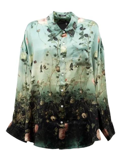 floral-print shirt by R13