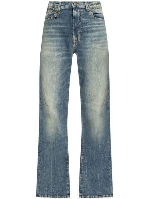 logo patch jeans by R13