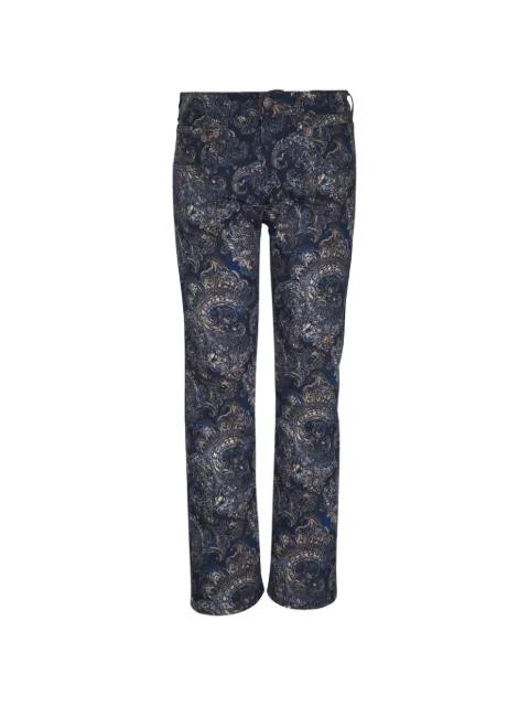 paisley-print jeans by R13