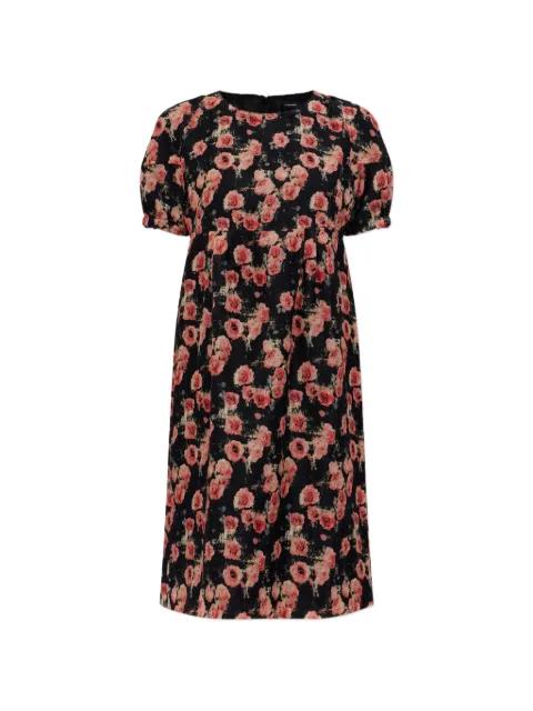 rose-print mini dress by R13