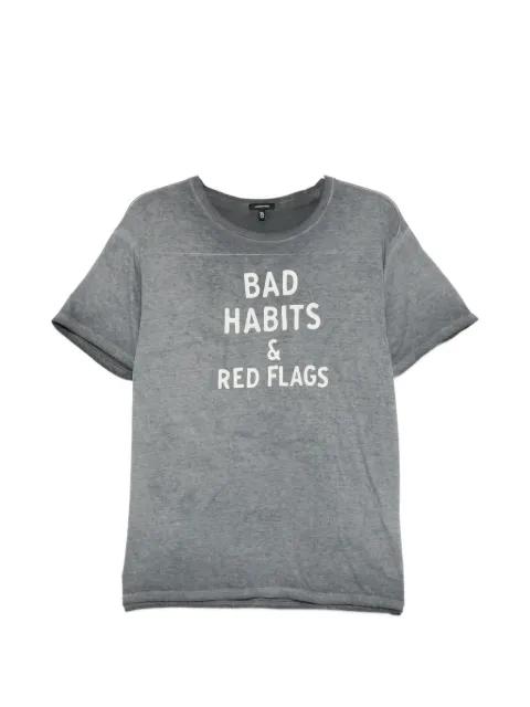 washed-effect T-shirt by R13