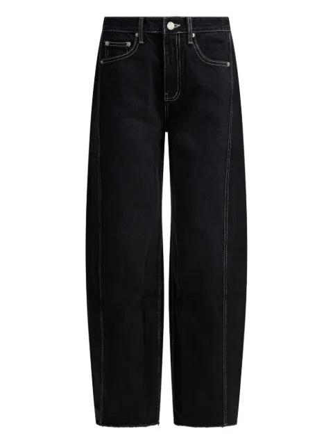 contrast-stitching jeans by R2W
