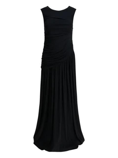 ruched maxi dress by R2W