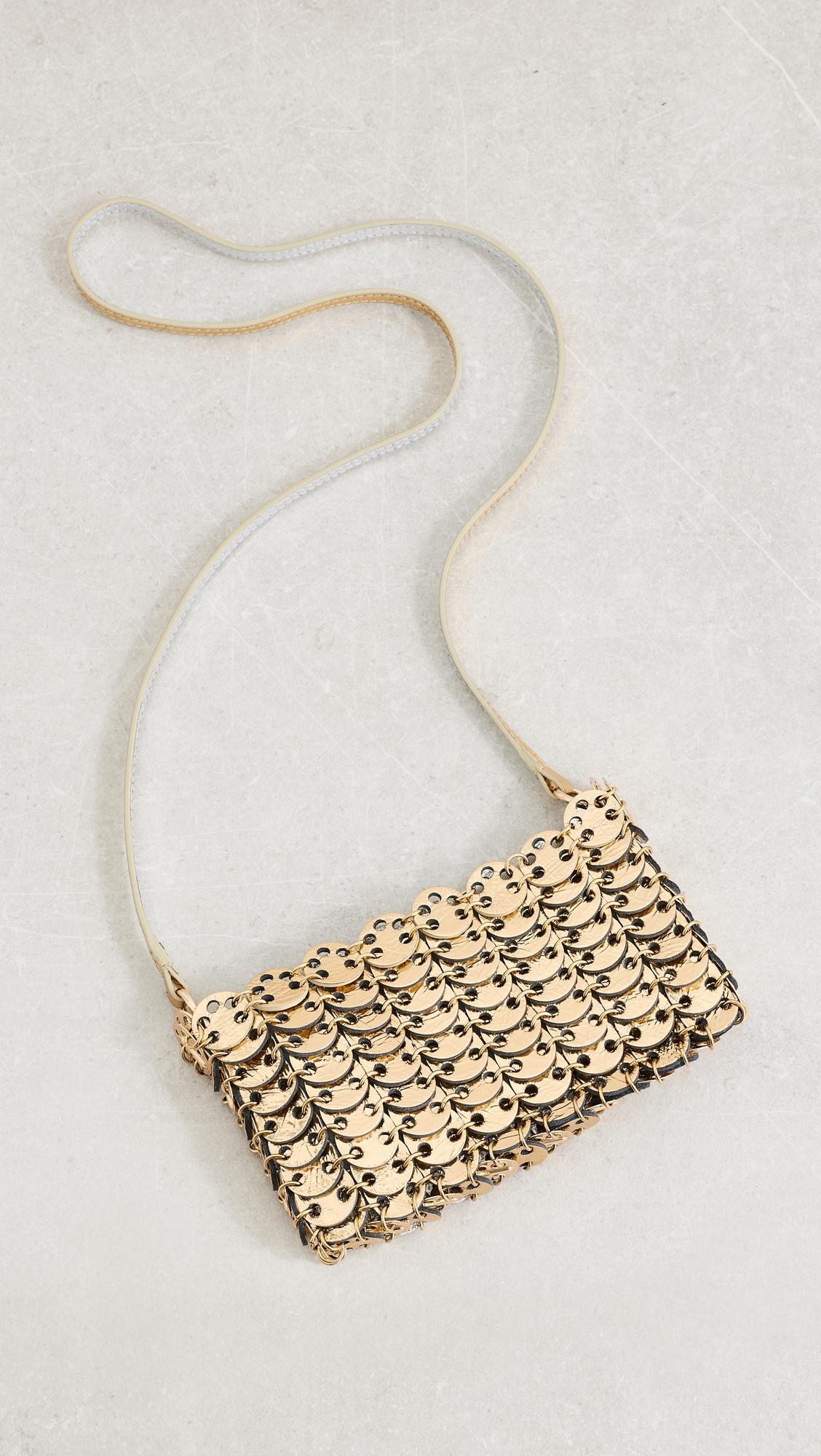 1969 Reversible Flip Crossbody Bag In Leather by RABANNE