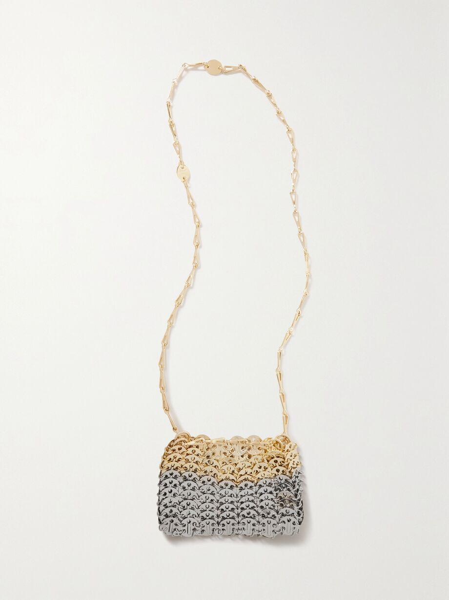 1969 Skyline Nano chainmail shoulder bag by RABANNE