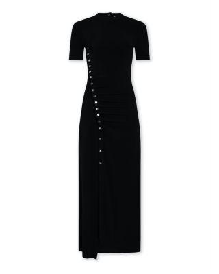 Draped Stretch Jersey Maxi Dress by RABANNE