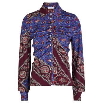 HAUT PRINTED BLOUSE by RABANNE