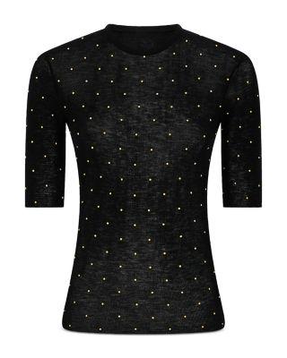 Haut Short Sleeve Top by RABANNE