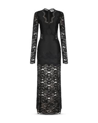 Lace Long Sleeve Dress by RABANNE