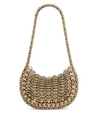 Leather & Metal Disc Handbag by RABANNE