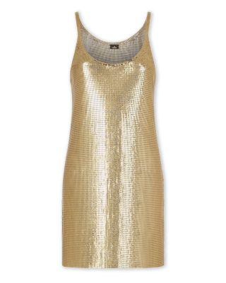 Mesh Tank Mini Dress by RABANNE
