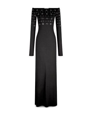 Off-the-Shoulder Maxi Dress by RABANNE