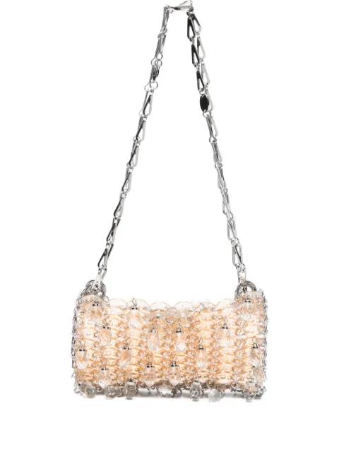 Paco 1969 disc-charm chain shoulder bag by RABANNE