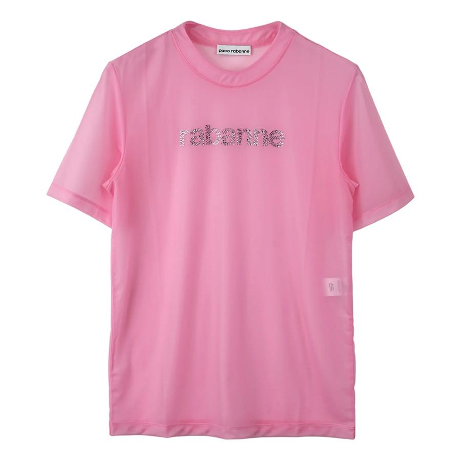 Rabanne Crystal Embellished Logo T-Shirt by RABANNE