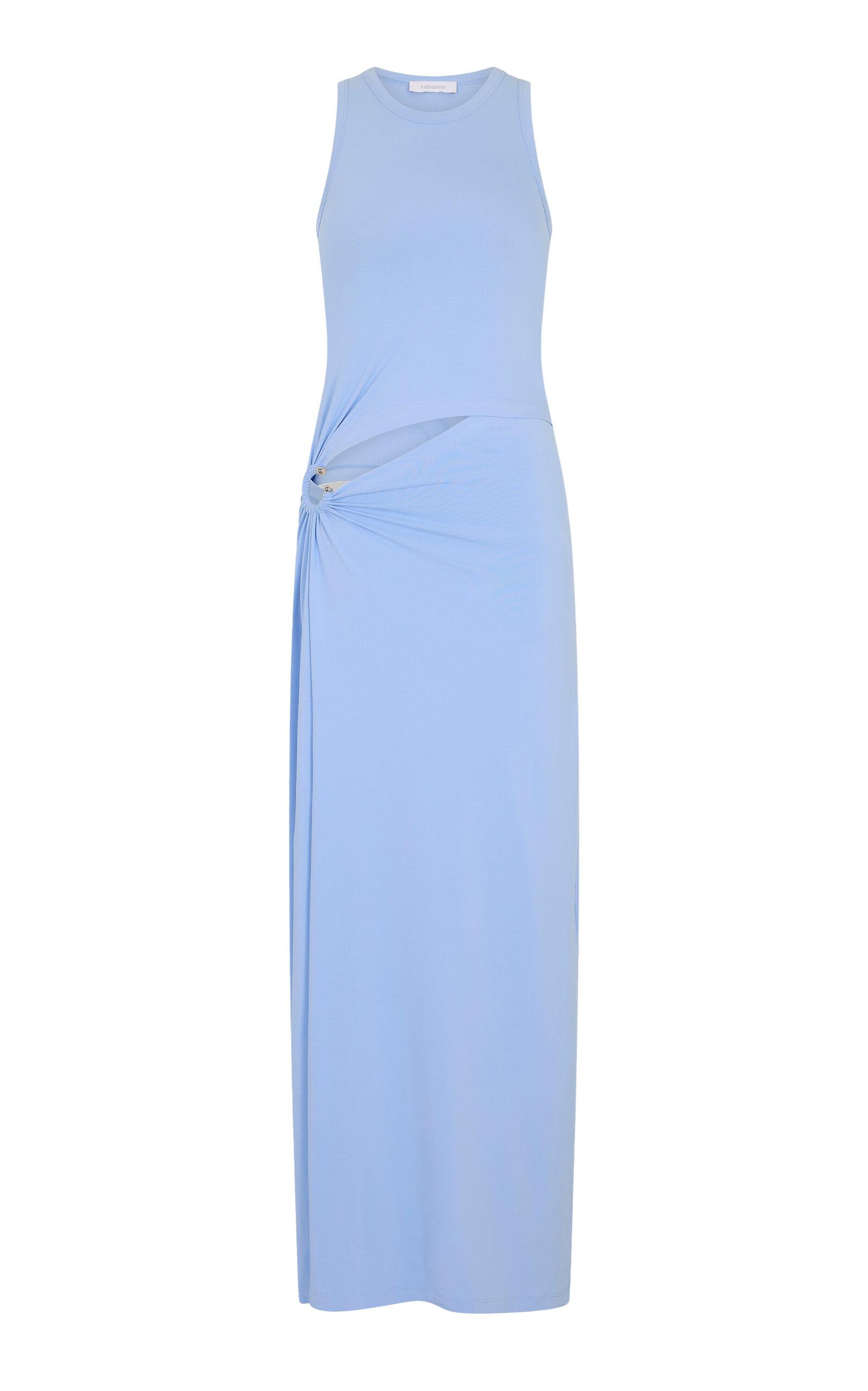 Rabanne Cutout Cotton-Jersey Midi Dress - Moda Operandi by RABANNE