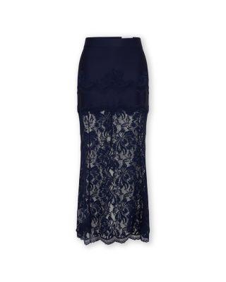 Scalloped Lace Skirt by RABANNE