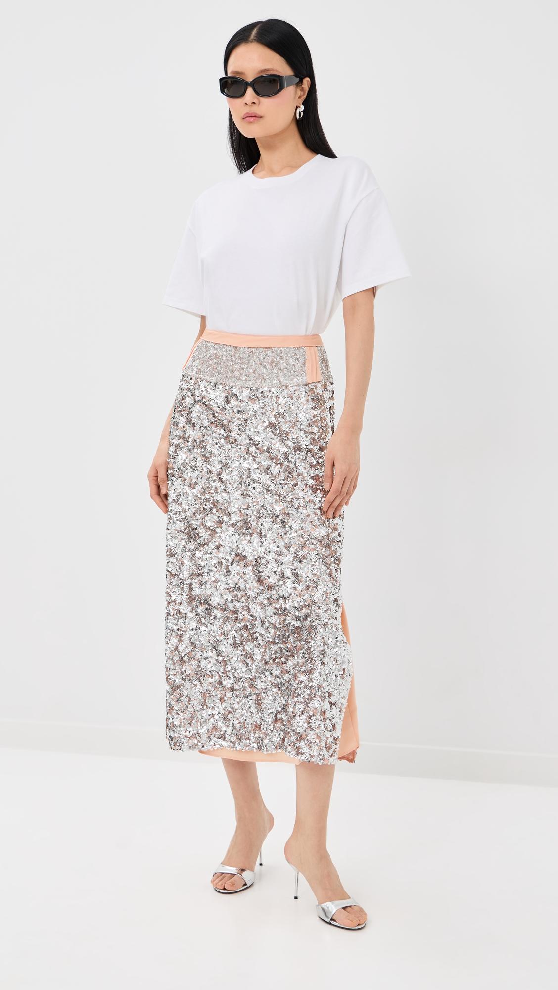 Sequin Skirt by RABANNE