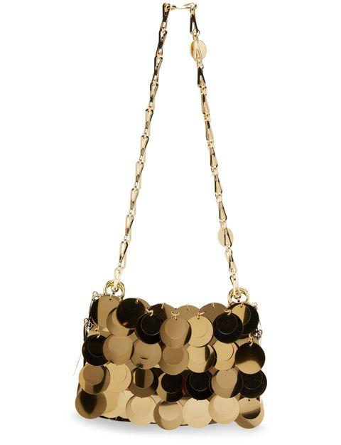 Sparkle Nano shoulder bag by RABANNE