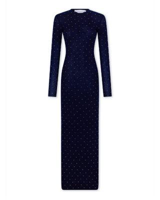 Wool Studded Maxi Dress by RABANNE