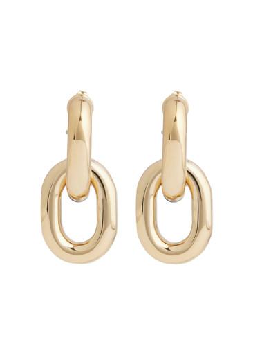 XL Link drop earrings by RABANNE