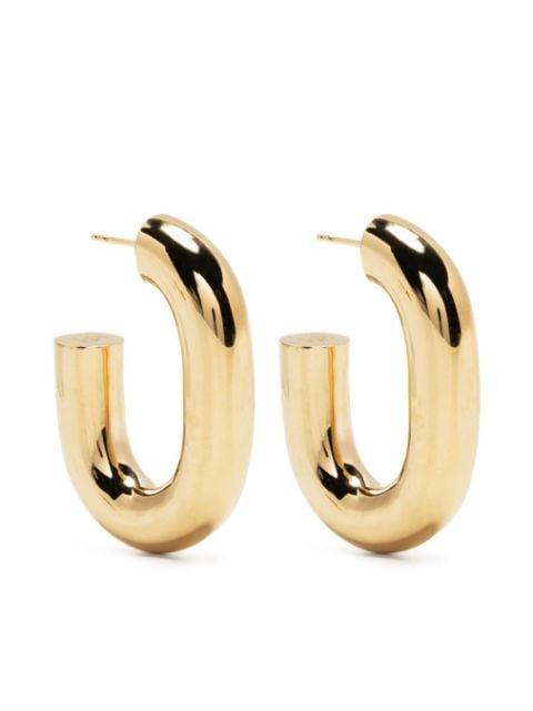 XL Link hoop earrings by RABANNE