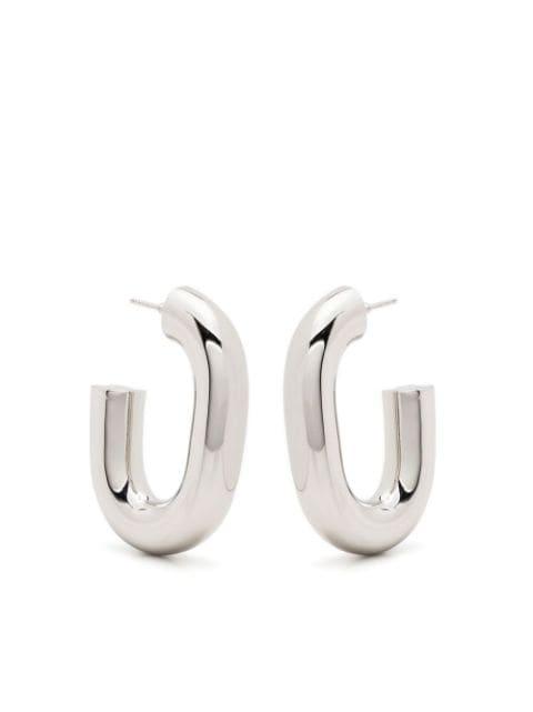 XL Link hoop earrings by RABANNE