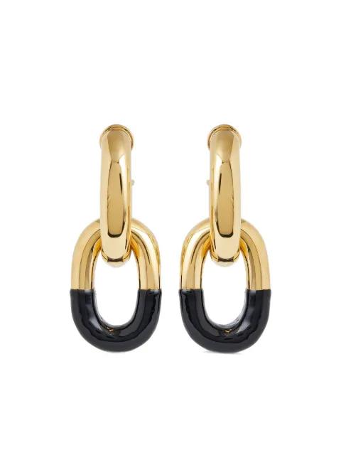 XL link earrings by RABANNE