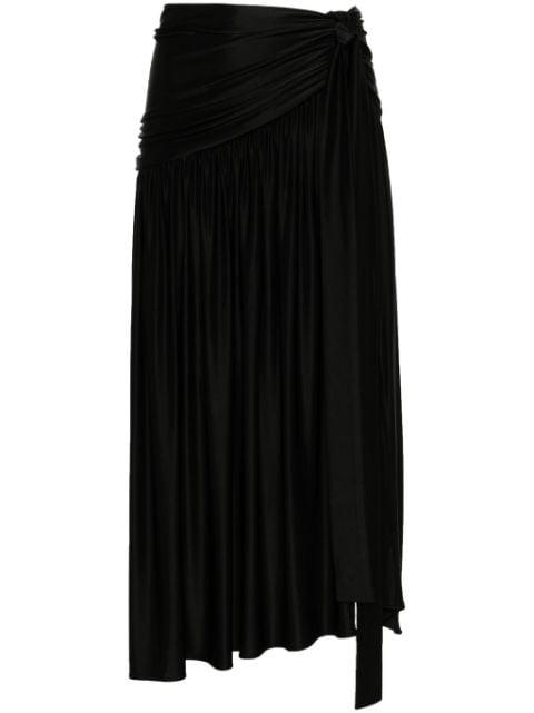 bow-detail skirt by RABANNE