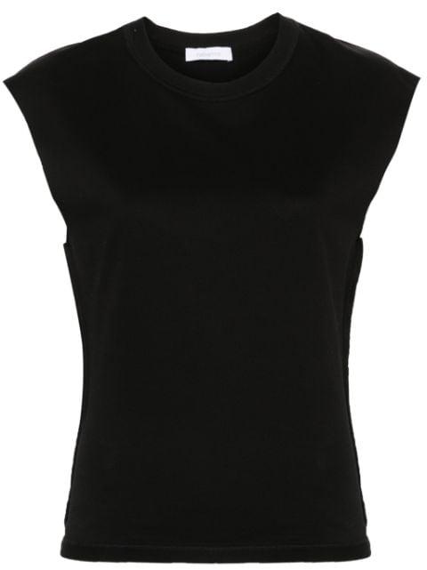 chain-detail cotton T-shirt by RABANNE