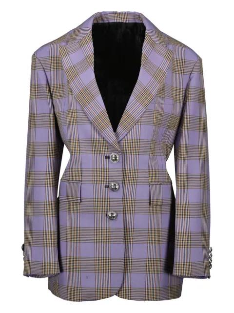 checked blazer by RABANNE
