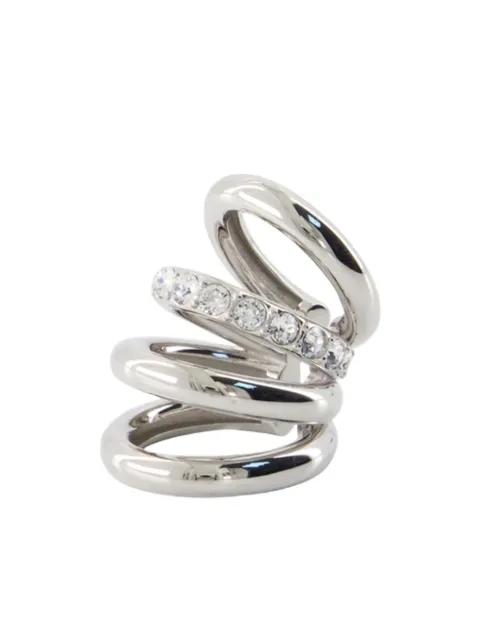 crystal-embellished ear cuff by RABANNE