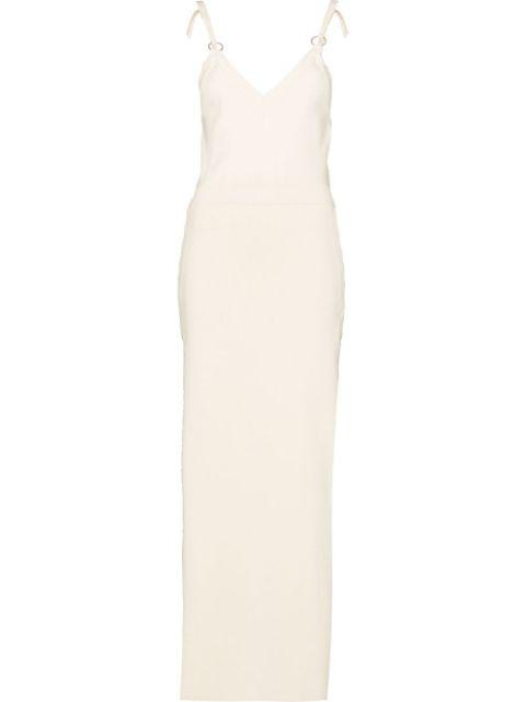 cut out-detail maxi dress by RABANNE