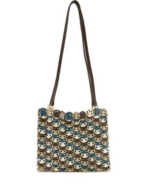 disc-detailing shoulder bag by RABANNE
