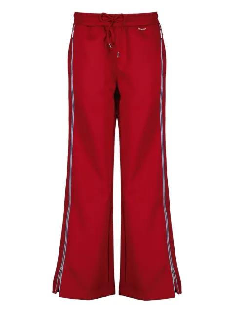 elasticated side-zip track pants by RABANNE