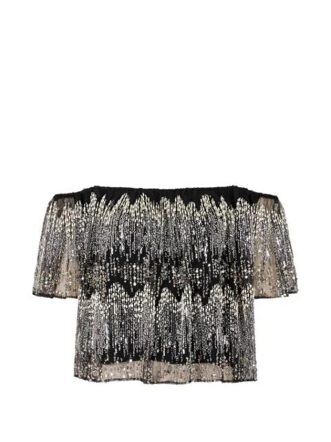 embroidered blouse by RABANNE