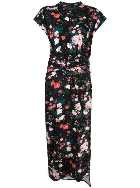 floral-print maxi dress by RABANNE