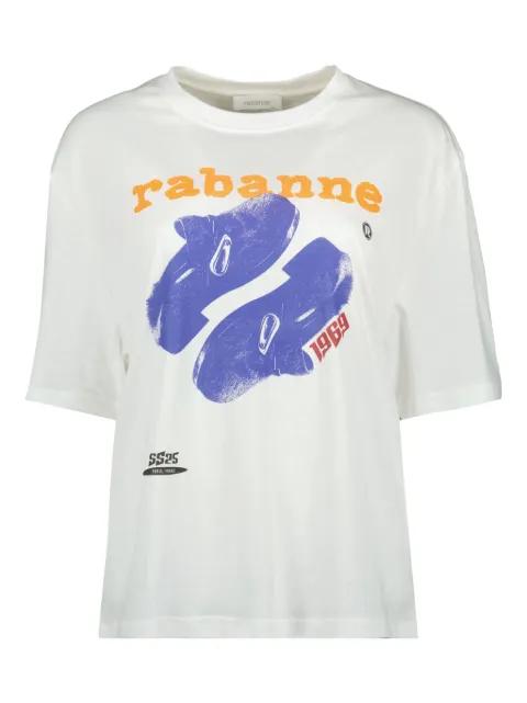 graphic-print T-shirt by RABANNE