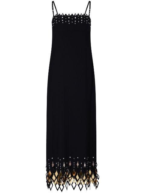 hanging-details cropped T-shirt by RABANNE