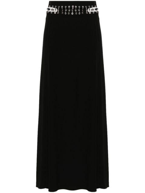 high-waist maxi skirt by RABANNE