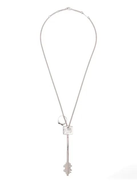 key-ring pendant necklace by RABANNE
