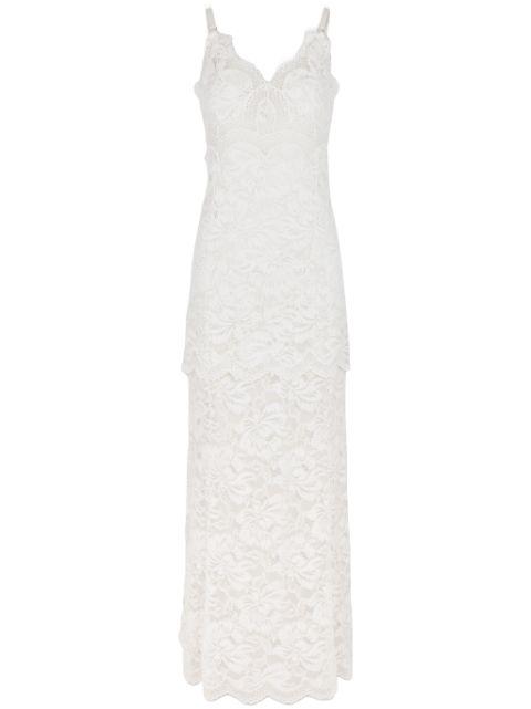 lace maxi dress by RABANNE