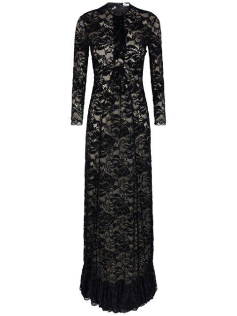 lace maxi dress by RABANNE