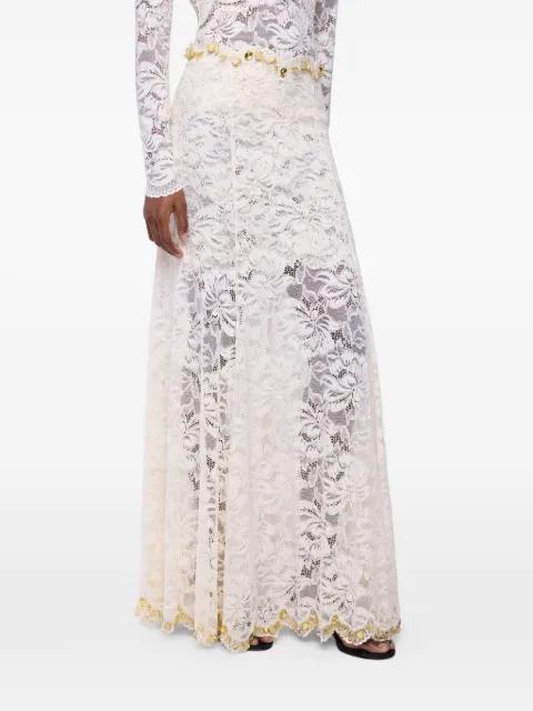 lace maxi skirt by RABANNE