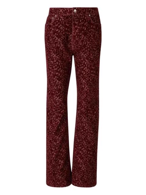 laser print baggy trousers by RABANNE