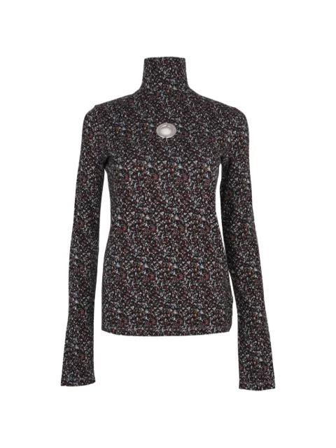 long-sleeved top by RABANNE