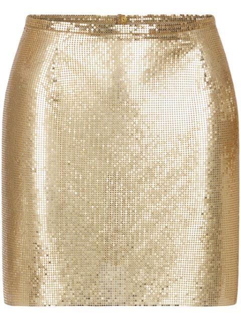 mesh mini skirt by RABANNE