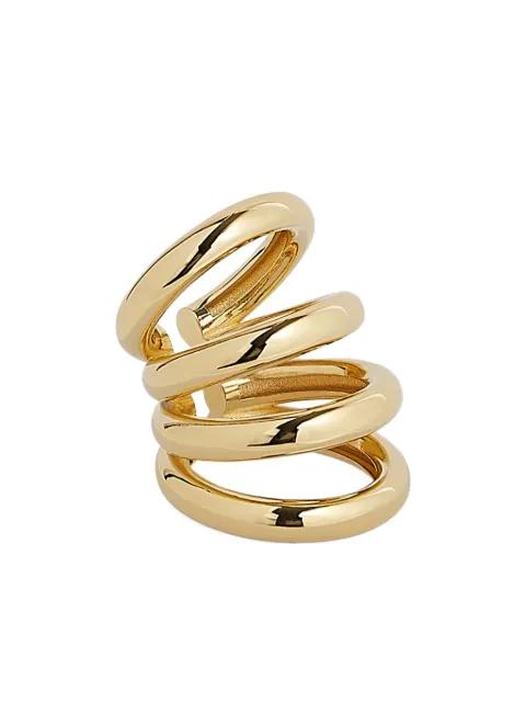 multi-ring ear cuff by RABANNE