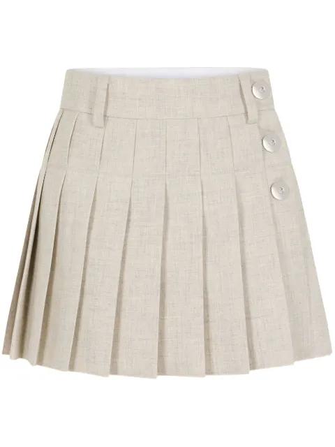 pleated mini skirt by RABANNE